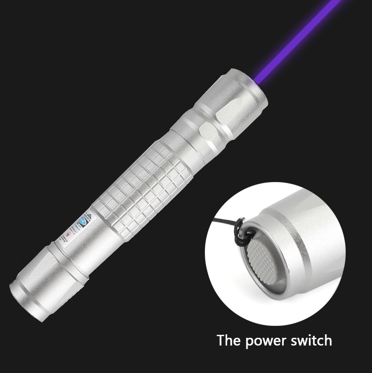 5mw 405nm Tactical Green Purple 18650 Laser Pointer Pen Visible Beam Light Lazer Generic