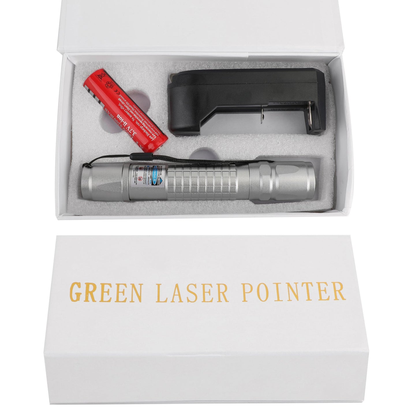 5mw 405nm Tactical Green Purple 18650 Laser Pointer Pen Visible Beam Light Lazer Generic