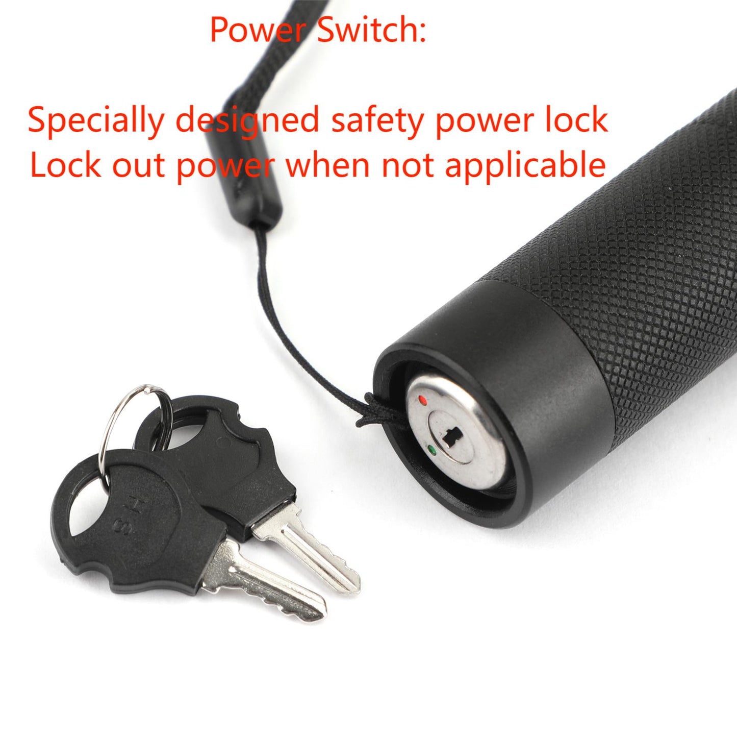 200 Miles 650nm Red Laser Pointer Pen Visible Beam Light Lazer + 18650 + Charger