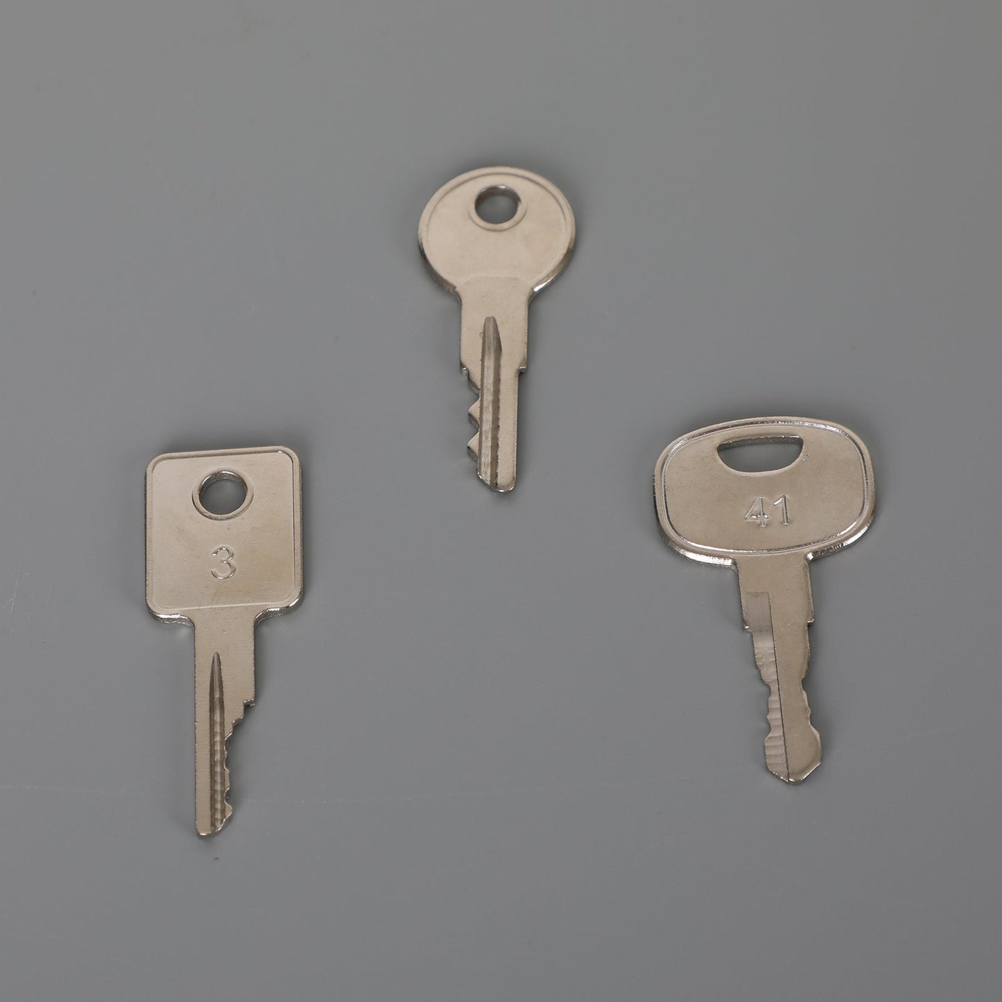 For Volvo Heavy Construction Equipment Ignition 8 Keys Set With Laser Cut Key Generic