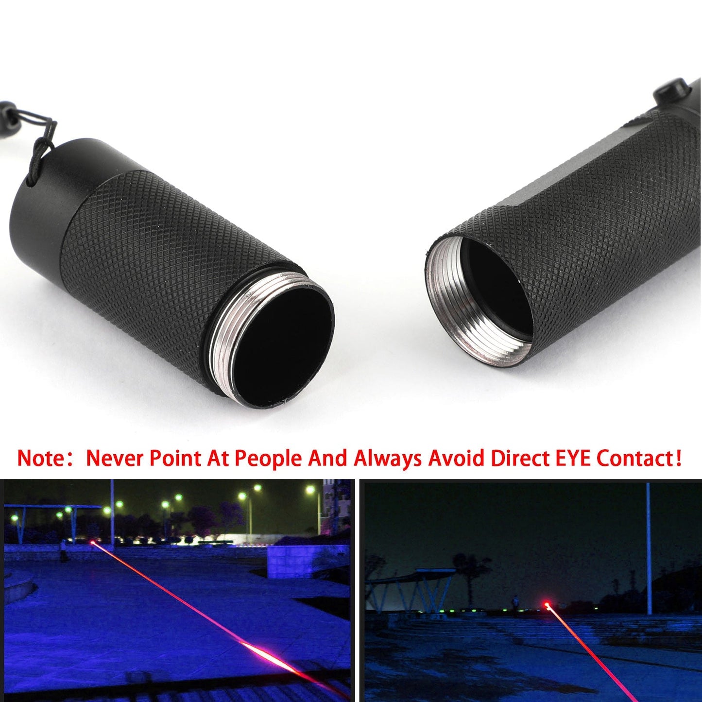 Rechargeable 900 Miles Red Laser Pointer Lazer Pen 650nm Visible Beam Generic