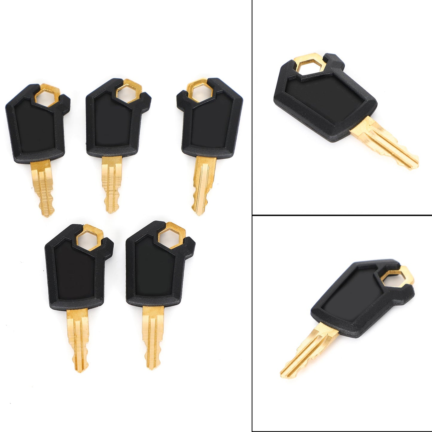 5 Master Keys For Caterpillar Heavy Equipment Ignition Key 5P8500 Generic