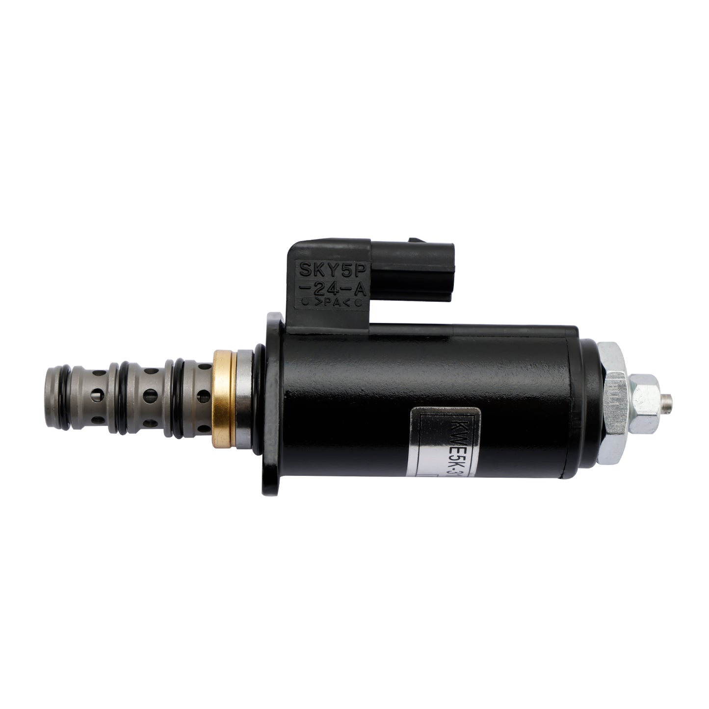 YN35V00050F1 Solenoid KWE5K-31 30C50-122 For Kobelco SK200-8 SK260LC-8 SK330-8 Generic