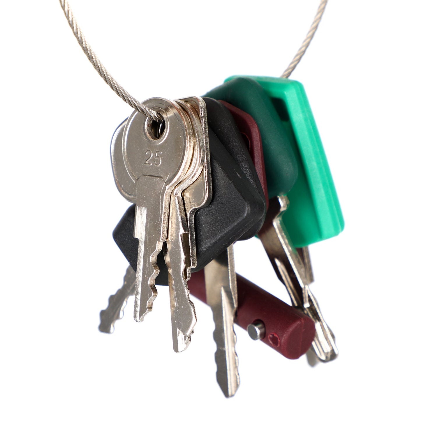 For Volvo Heavy Construction Equipment Ignition 8 Keys Set With Laser Cut Key Generic