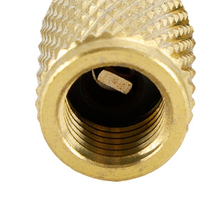 3Pcs HVAC A/C Straight Shut-Off Ball Valve Adapter For Air Conditioner 1/4"