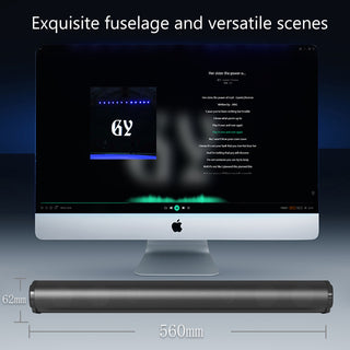 Bluetooth Wireless 3D Surround Sound Bar 4 Speaker Home Subwoofer TV Theater