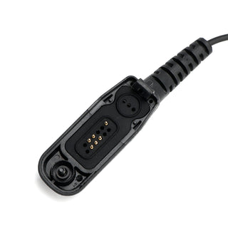 8268-614 Curved Earhook Headset For XPR6380 XiR P8260 DP3600 APX6000 GP328D