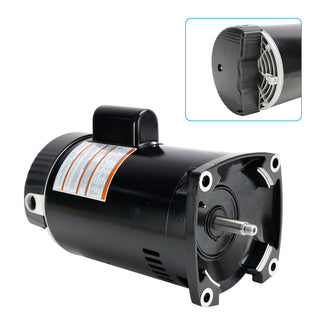 B2853 1HP 230/115V Single Speed Square Flange Pool Pump Motor