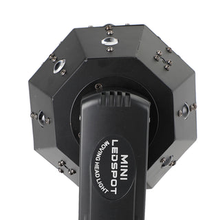 RGBW 3In1 LED Laser Moving Head Stage Light DMX DJ Disco Party Effect Lighting