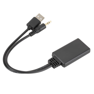 Car CD Audio Bluetooth 5.0 Receiver USB 3.5mm Jack Adapter For Car AUX Speaker
