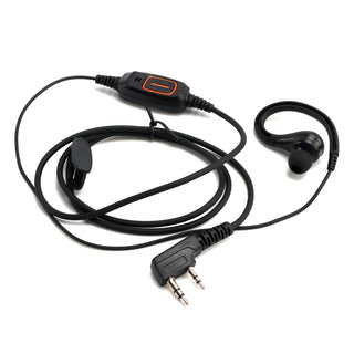 K-029 Two-Color 636 Earhook Headset For TK-240 THF7 TK-3178 KG669 TG-2AT LT-3288