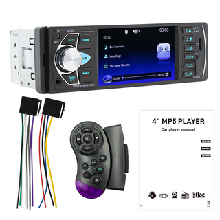 4.1 Inches Car Radio Stereo 1DIN Bluetooth FM USB AUX Audio MP5 Player + Camera