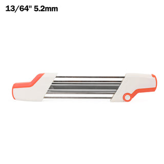 2 In 1 Easy File Chainsaw Chain Sharpening Tool For STIHL 13/64" 5.2mm Replace