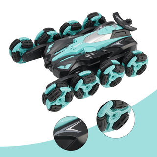 Gesture Sensing Remote Control Cars ransform Drift Off Road Vehicle for Boys Age 6-14 Year Old Cool 8 Wheels Hand Controlled rc Stunt Car Toys