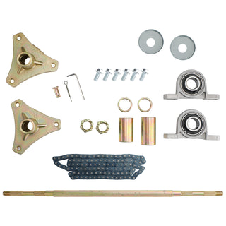 Various ATV Quad Go Kart Rear Live Axle Kit Sprocket Brake Wheel