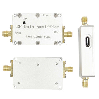 10M-6GHz RF Amplifier 10dB High Gain Driver Receiving Amplifier for GPS Receiver