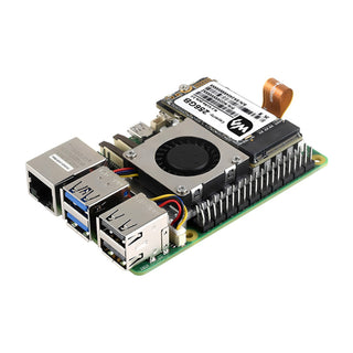 Raspberry Pi 5 PCIe to M.2 Adapter 5/5B Expansion Board Nvme Hard Disk Protocol