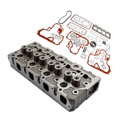 Complete Cylinder Head With Valve Spring & Gasket Kit For Kubota V1702 Engine Generic