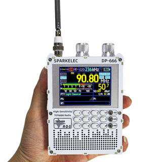 TEF6686 DSP Radio DP666 High Sensitivity Full Band LW MW SW 0IRT Shortwave Radio