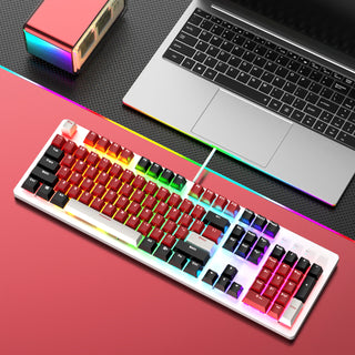 104Key Wired Mechanical Linear Switch Gaming Keyboard Hot-Swappable Customizable