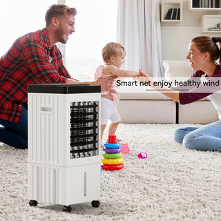 3-IN-1 Evaporative Air Cooler Conditioner w/ Remote Control Fan & Humidifier