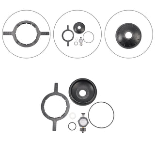 154856 8-1/2" Black Buttress Thread Closure Kit for Triton Pool & Spa Filter