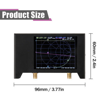 NanoVNA V-Two 3G 2.8" Vector Network Antenna Analyzer 50kHz-3GHz Shortwave Generic