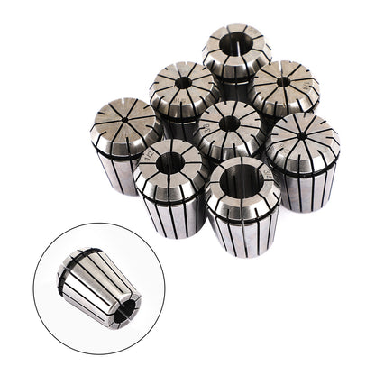 8Pcs ER32 Spring Collet Set For CNC Milling Lathe Tool Engraving Machine Steel Generic