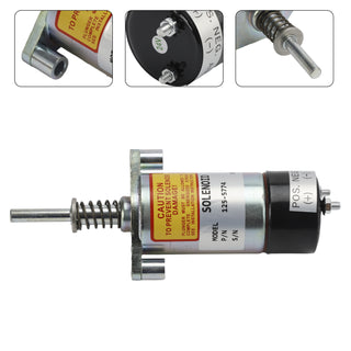Fuel Shut Off Solenoid For Caterpillar 125-5774 6T-4121 6T4141 6T-4122 6T4122