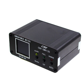 1.8MHz-54MHz Standing Wave Meter 240*240 Full Color Display 0.5-120W Power meter