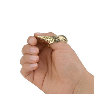 Archery 21mm Copper Thumb Ring Finger Guard Bow Hunting Gear