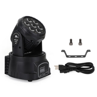 7 x10W Moving Head Stage Light 70W 7 LED RGBW DMX DJ Disco Stage Party Lighting