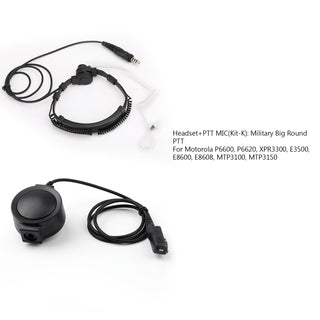 Adjustable Tactical Throat Mic 7.1mm Plug Headset + Free Combination PTT Wire
7.1mm Plug Adjustable Tactical Throat Mic Headset + Free Combination PTT Wire
Flexible Tactical Throat Mic 7.1mm Plug Headset + Free Combination PTT Wire