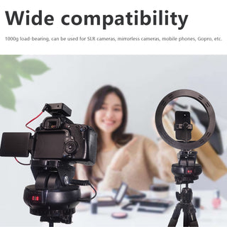 360°Panoramic Rotating Head Pan Tilt  Suitable for mobile Phones/Cameras etc