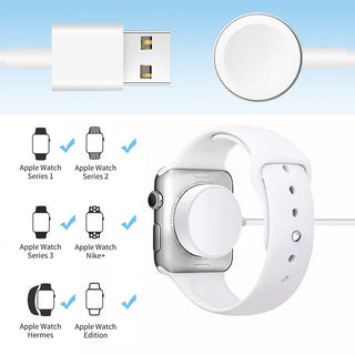 USB Magnetic Charger Cable Dock For Apple Watch iWatch Series 2/3/4/5/6/SE/7/8