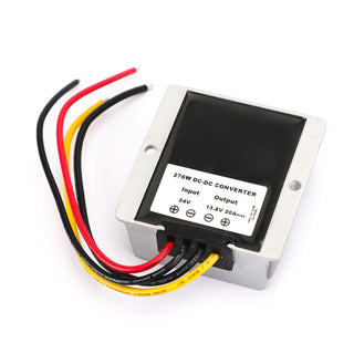 Areyourshop WaterProof 24V to 13.8V 20A 276W Step Down DC/DC Power Converter Regulator