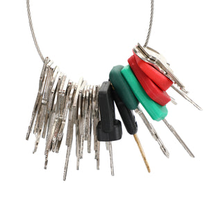 30 Ignition Key Heavy Construction Equipment Set For Volvo Cat Case JD Komatsu