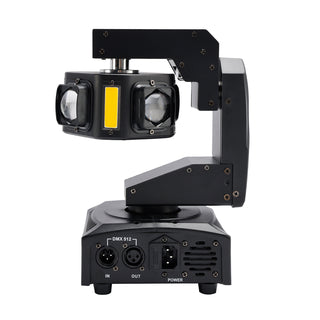 6LED Moving Head Light 3-Axis Beam Stage DMX Spot Disco Party Show Lighting