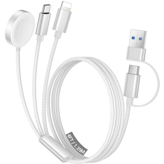 1.2M Data Cable 3-in-2 Charging Cable Multi Charging Cable Cord Charger Cable