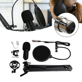 BM800 USB Condenser Microphone for PC Studio Microphone Kit Streaming Gaming