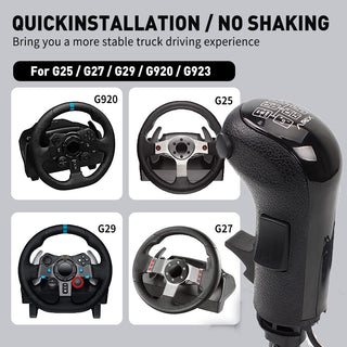 New PC USB Gear Simulator Shifter Knob for Logitech G923 G29 G27 G25 TH8A