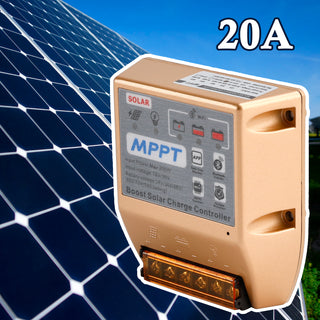 10A/20A/30A Boost MPPT Solar Controller 24V36V48V60V72V Mobile APP Smart Control