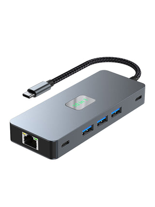 10 in 1 TYPE-C to RJ45  Gigabit USB 3.0  HDMI SD/TF PD100W USB-C Data MacBook