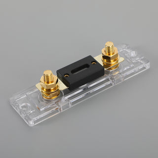 1 in 1 Out ANL Transparent Fuse Holder w/Multi-A Fuse Piece Car Audio Fuse Block