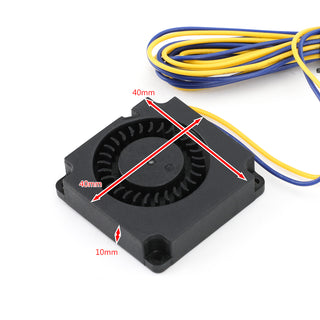 3D Printer Hotend Radial Turbo Blower Fan DC 12V Accessory For Creality CR-10