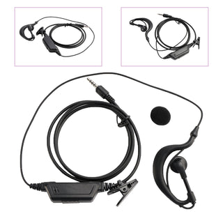 PNC380-T35 Earhook Headset For PNC360 PNC370SE PNC380 PNC380SE G32 G36
