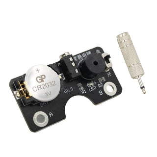 Morse Code CW Transmission Training Key Sound Light Circuit Board For Manual Key