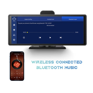 10.26" Smart Screen DVR NTSC Format for RV Truck Bus + Rear View Backup Camera