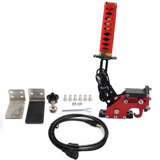 14Bit PC USB3.0 SIM Handbrake with Sword Hilt for Racing Games Steering Wheel Stand G27/G29 G920 PC WINDOWS