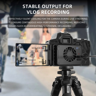 Portable Metal Shell Semiconductor Camera Radiator For Sony Canon R5/R6/Fuji Xt4